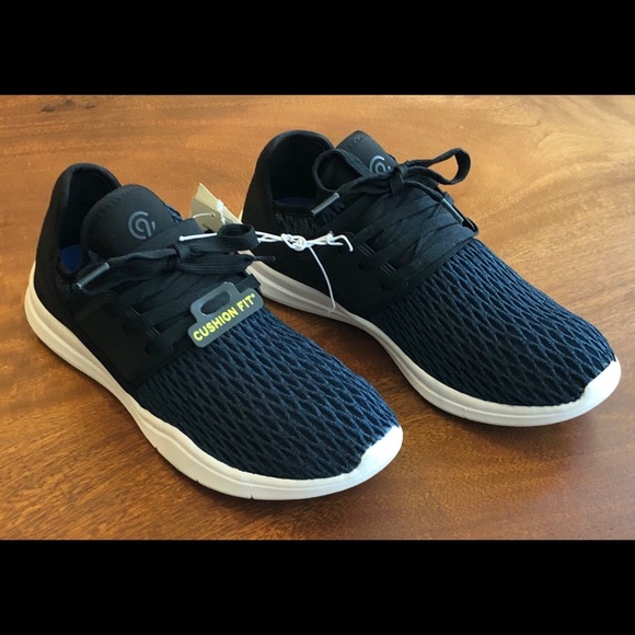 Women’s lightweight Impact athletic shoes- Navy - Picture 3 of 5